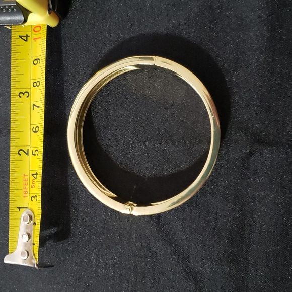 IsaDora Blue Gold Tone Bangle Bracelet - Picture 6 of 6